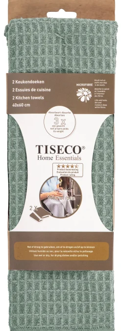 Set van 2 keukenhanddoeken essential|ohgreen