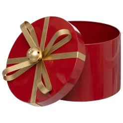 Set van 3 ronde metalen dozen|ohgreen Sale