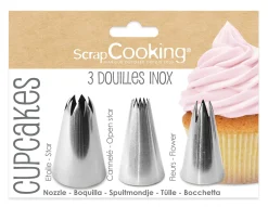 Set van 3 spuitmondjes|ohgreen New