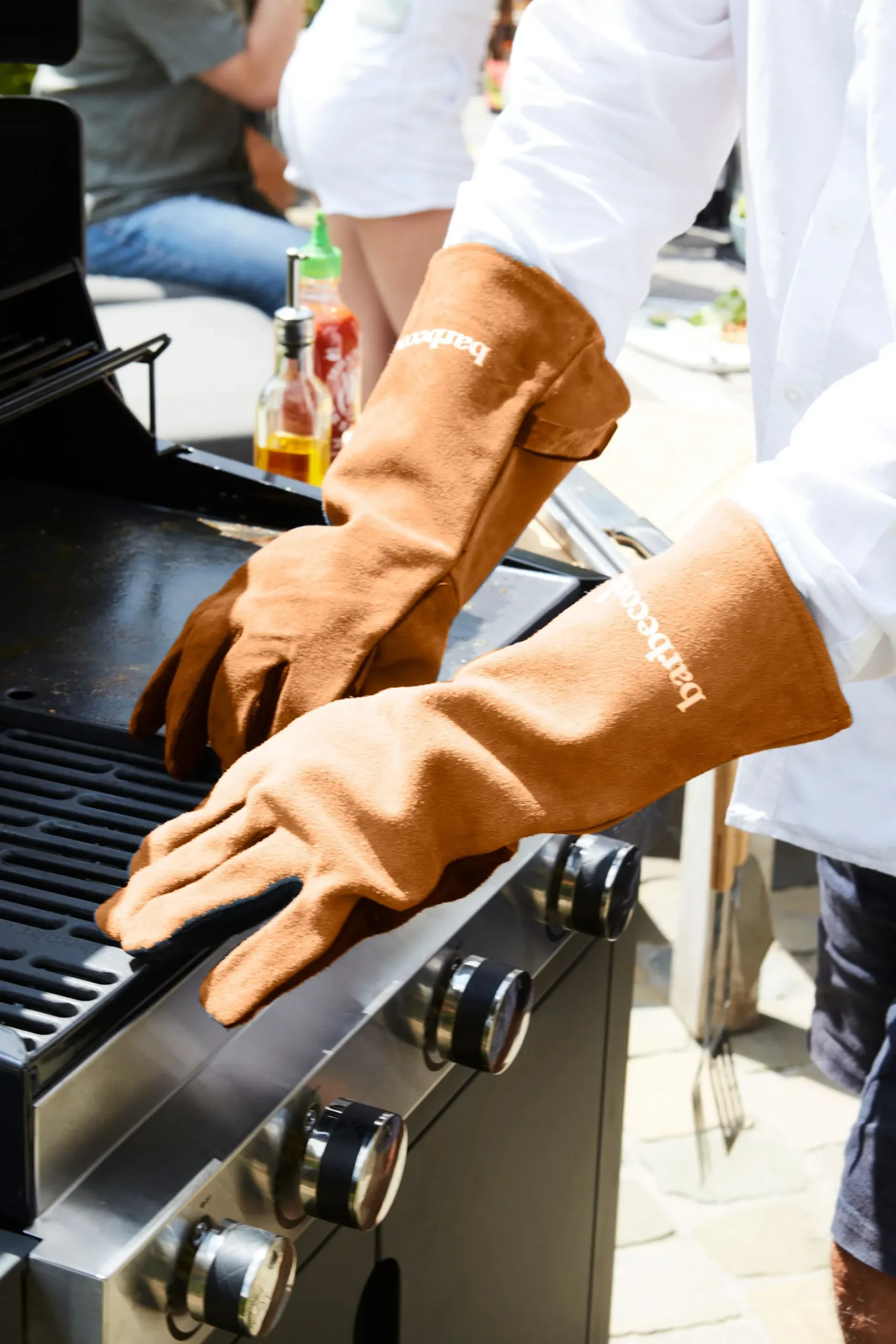 Set van 2 zacht lederen handschoenen|ohgreen New