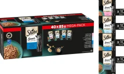 Sheba Kattenvoer - Sauce Collection - Vis Selectie - 40x85g Mega-Pack|ohgreen Discount