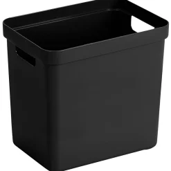 Sigma home opbergbox 25l zwart|ohgreen Discount