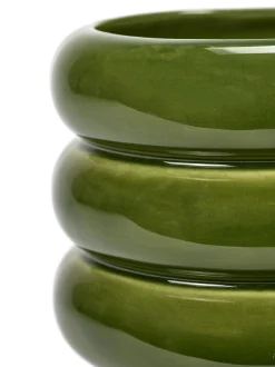 Sixties Sierpot l 14,5x14,5x12,5 groen|ohgreen Clearance