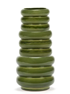 Sixties Sierpot l 14,5x14,5x12,5 groen|ohgreen Clearance