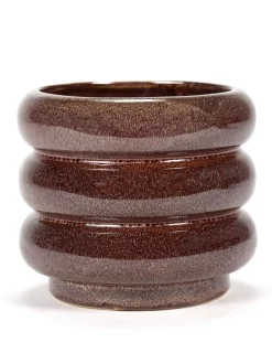 Sixties Sierpot l 14,5x14,5x12,5auberg|ohgreen Clearance