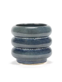 Sixties Sierpot s l11xb11x9,5 blauw|ohgreen Hot