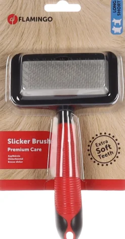 Slickerborstel zacht met handvat m|ohgreen Hot