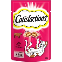 Snacks voor katten |catisfaction rundvlees 60g|ohgreen Online