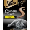 Snacks voor katten |sheba creamy snack 4x12g kip|ohgreen Discount