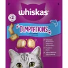 Snacks voor katten |whiskas temptations zalm 60g|ohgreen Outlet