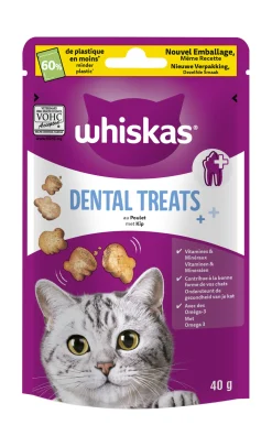 Snacks voor katten |whiskas temptations dentabites 40g|ohgreen Discount