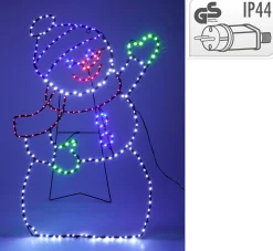 Sneeuwpop 79cm 246 led|ohgreen New