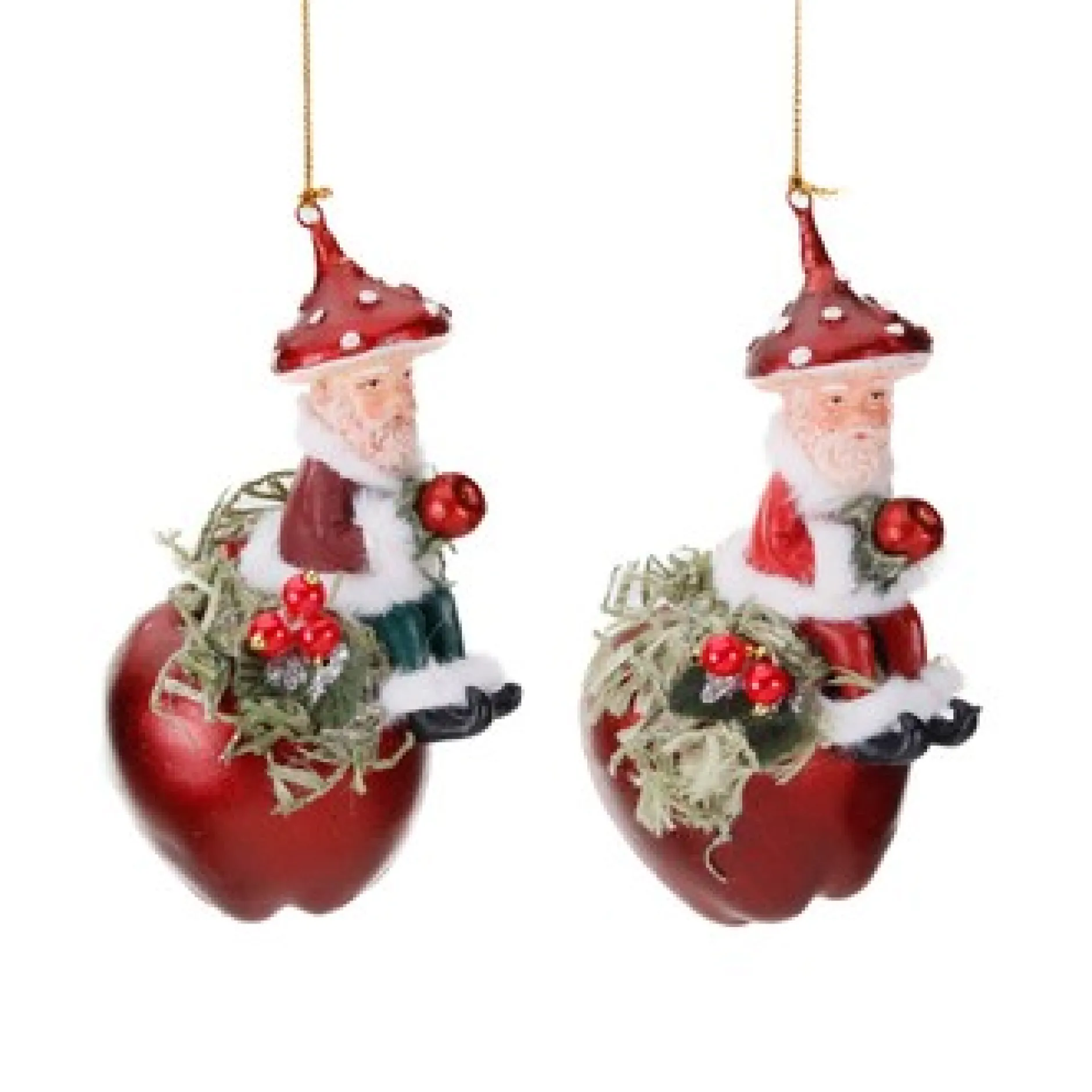 Sneeuwwitje kerstman appelornament|ohgreen Online