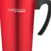 Soft touch travel mug rood 420ml|ohgreen Online