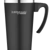 Soft touch travel mug zwart 420ml|ohgreen Hot