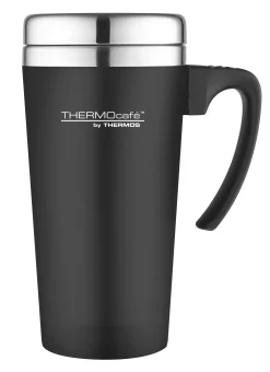 Soft touch travel mug zwart 420ml|ohgreen Hot