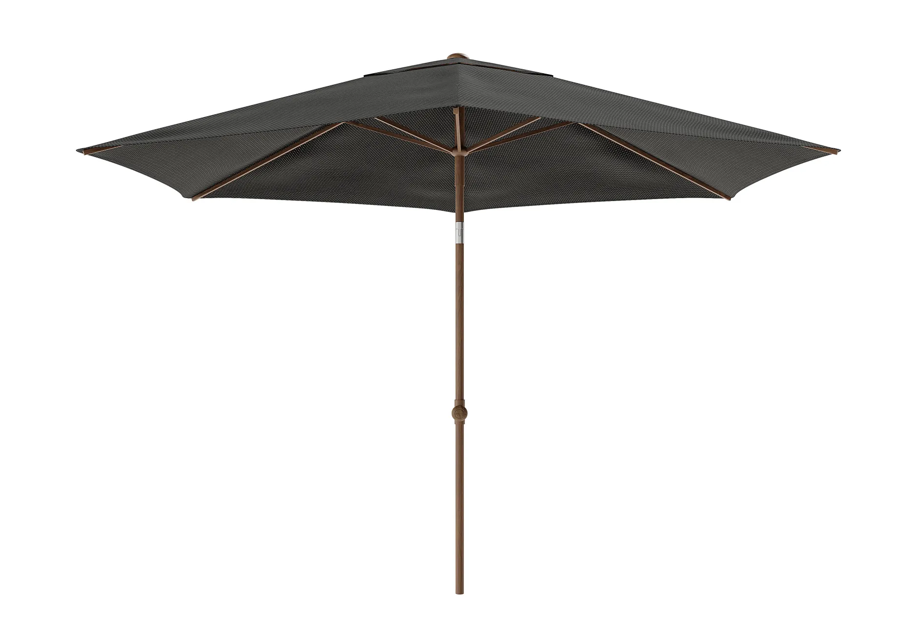 Staparasol miami d300 alu/teak-grijs|ohgreen Sale