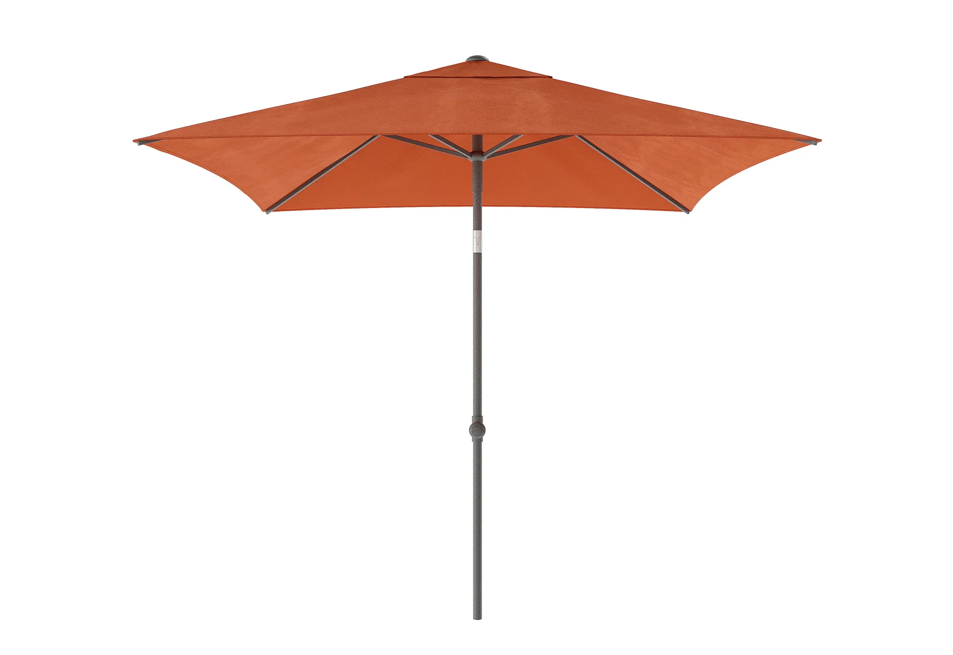 Staparasol miami 200x200 antraciet-oranje|ohgreen New