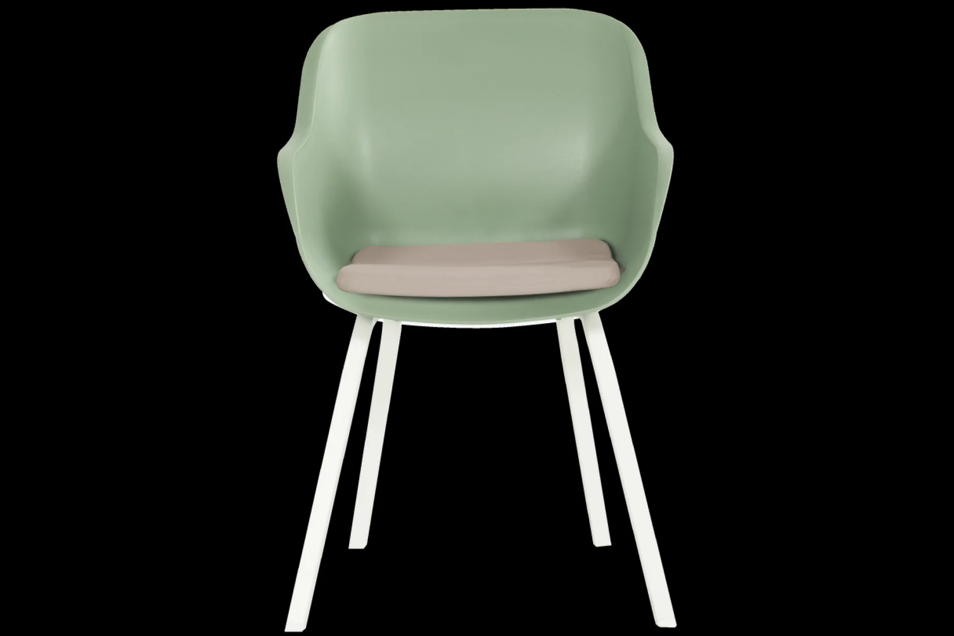 Stoel Le Soleil wit/groen|ohgreen Clearance