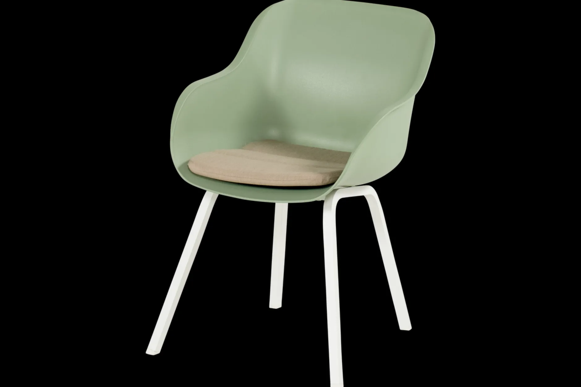 Stoel Le Soleil wit/groen|ohgreen Clearance