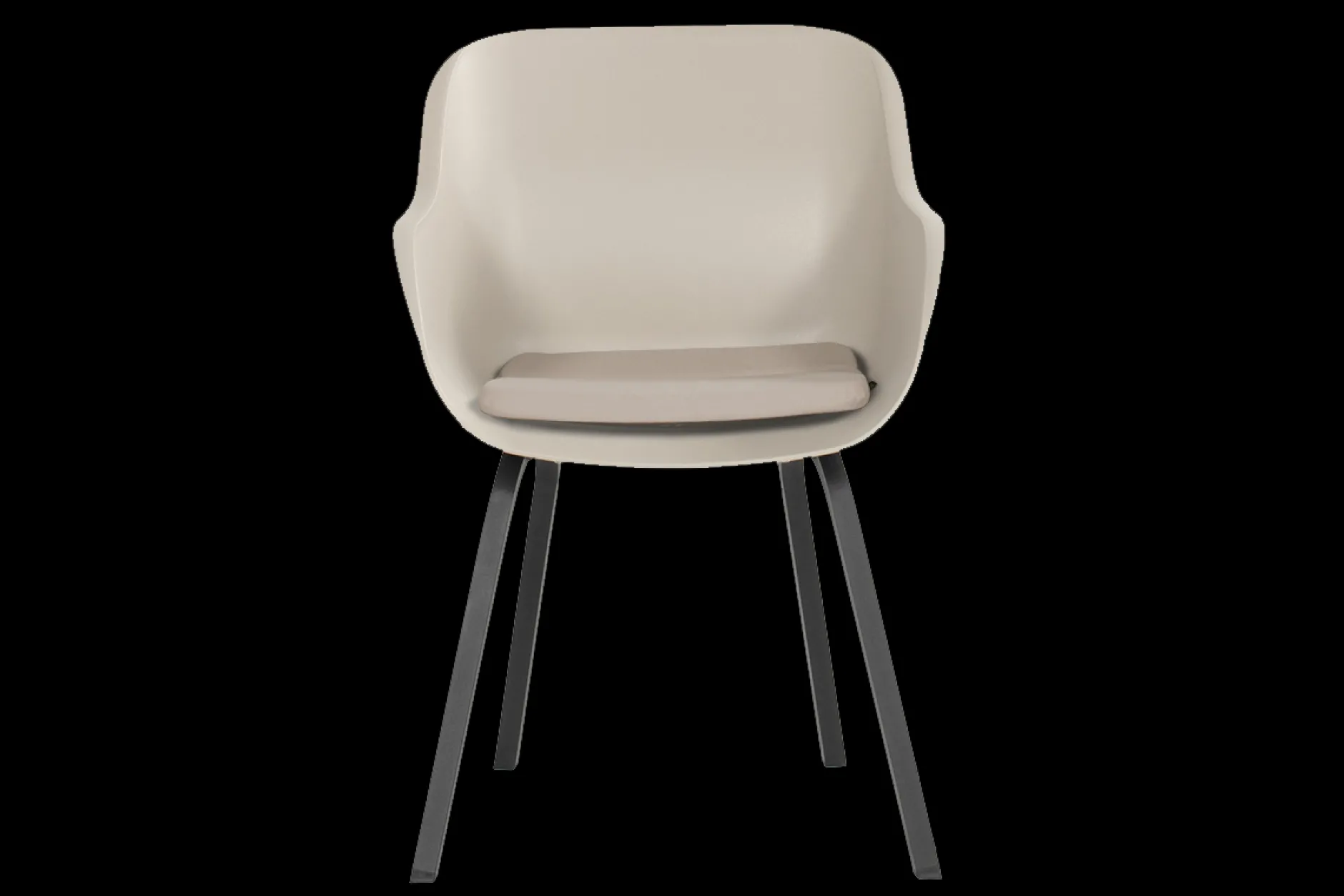 Stoel Le Soleil zwart/taupe|ohgreen Clearance