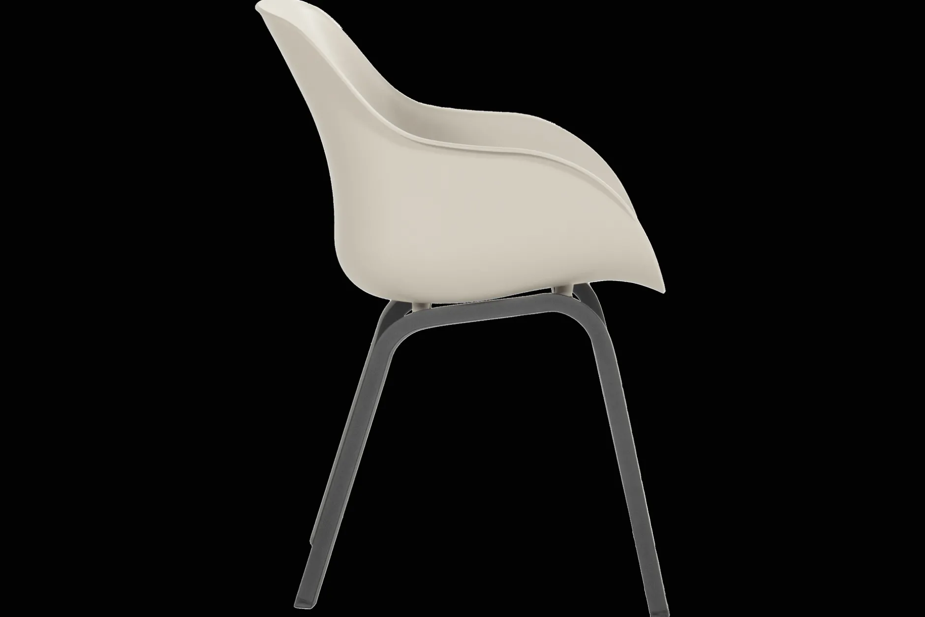 Stoel Le Soleil zwart/taupe|ohgreen Clearance