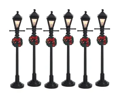 Straatlantaarn op gas, set van 6, b/o (4,5v)|ohgreen Hot