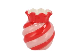 Sweety rood/roze vaas snoep 13x13|ohgreen Discount