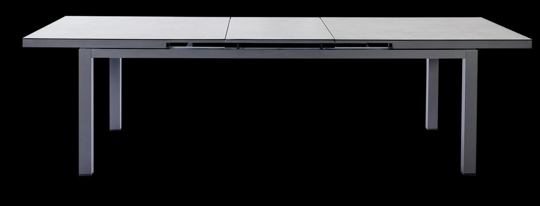 Tafel Albin 220-280x100cm antraciet/keramiek|ohgreen Discount