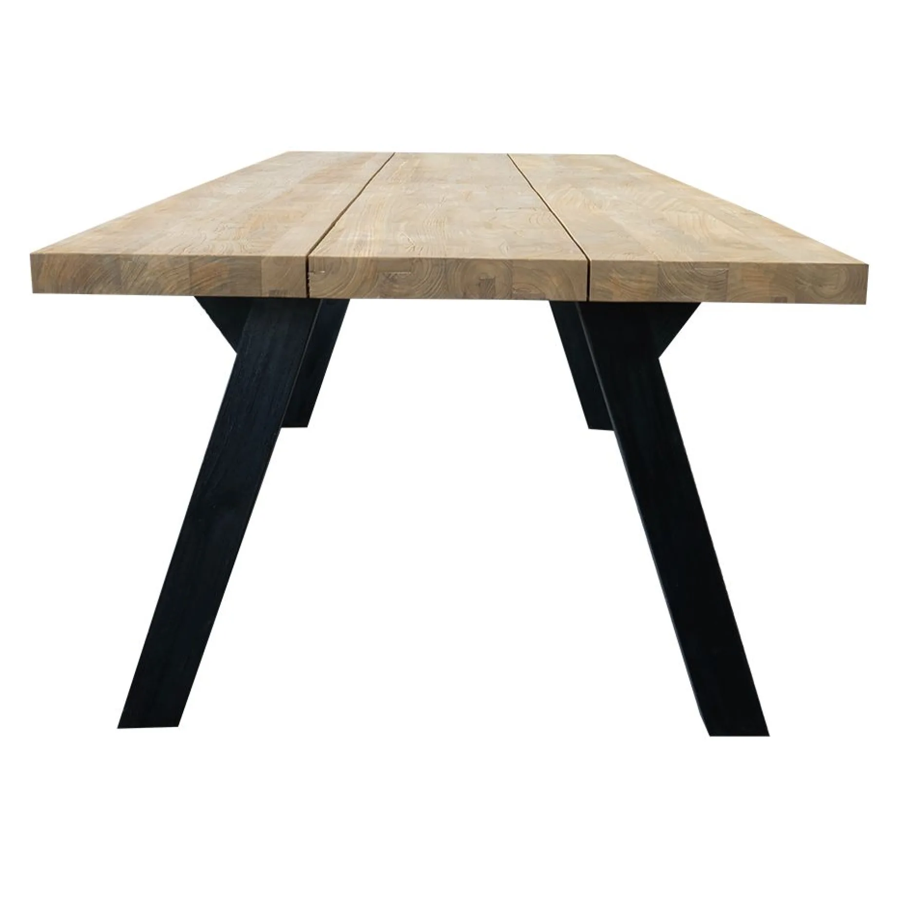 Tafel Castle met zwarte poten 250cm|ohgreen