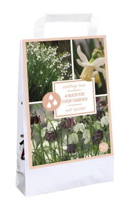 Tas 'a bulb for every garden' met 30 bloembollen wet garden|ohgreen Outlet