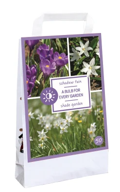 Tas 'a bulb for every garden' met 50 bloembollen shade garden|ohgreen New