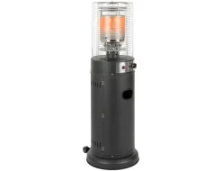 Terrasverwarmer gas Lounge zwart met wielen|ohgreen Online