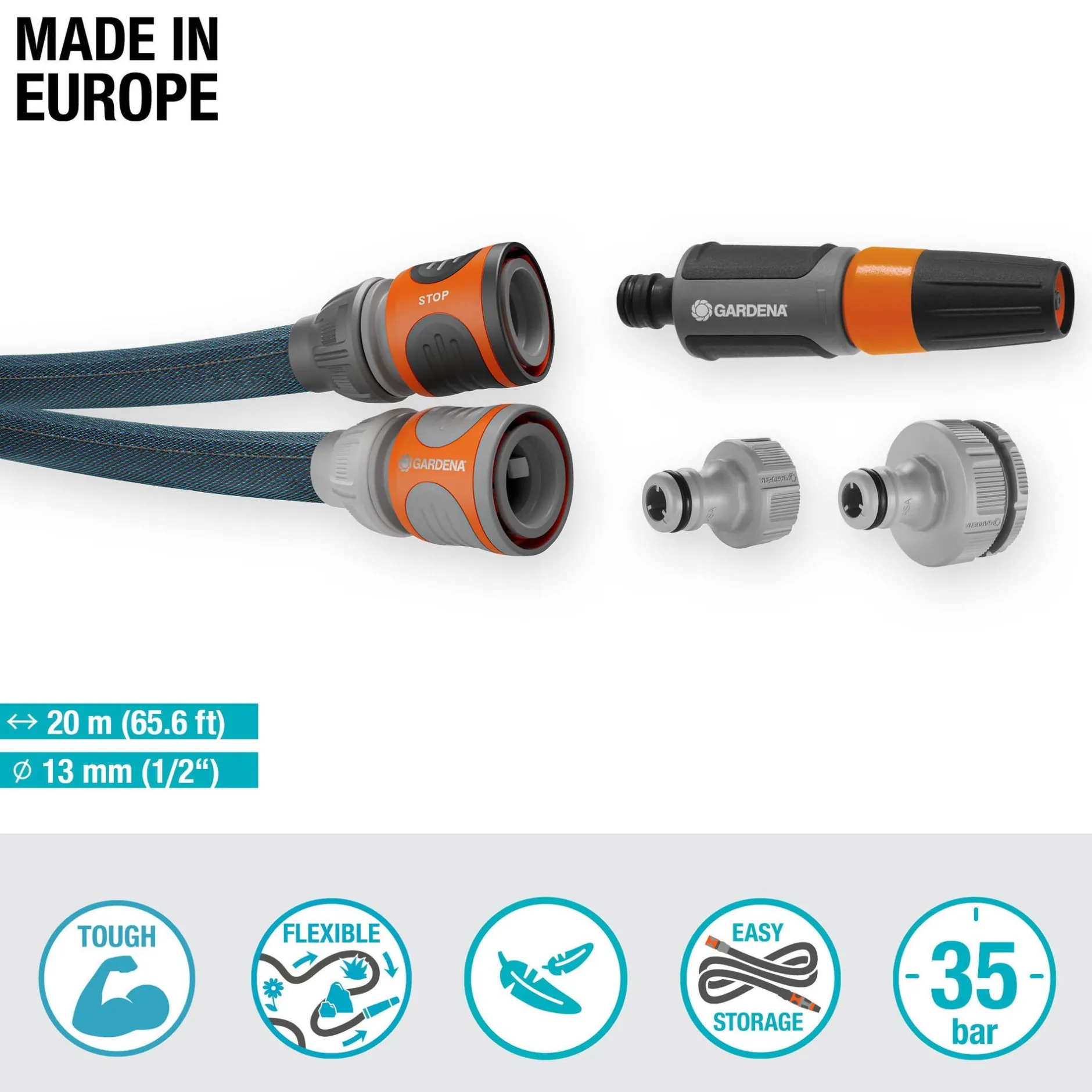 Textielslang Liano Xtreme 30m Set|ohgreen Sale