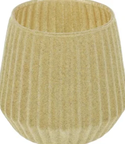 Theelichthouder 9cm glas beige|ohgreen Sale