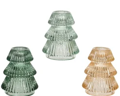 Theelichthouder glas|ohgreen Clearance