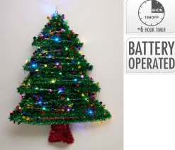 Tinsel kerstboom met 30led|ohgreen Best