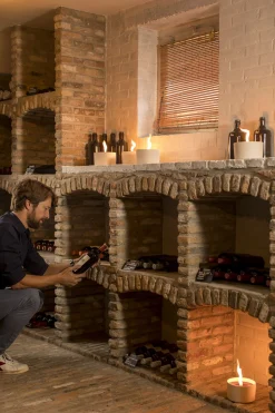 Tuinkaars in ronde terracotta schaal wit 11u - zwart|ohgreen Online