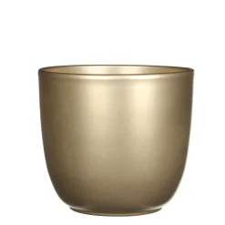 Tusca pot rond goud - h18,5xd19,5cm|ohgreen Best