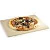 Universele pizzasteen uit vuurvaste klei 43x35x1,2cm|ohgreen Hot