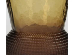 Vaas glas bruin 15.5x15.5x30cm|ohgreen Sale