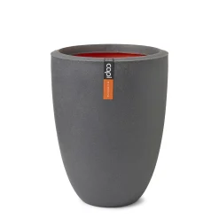 Vaas laag smooth 26x36 d.grijs|ohgreen Outlet