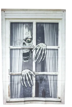 Vensterdecoratie skull&hands|ohgreen New
