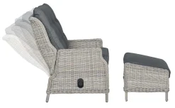 Veracruz verstelbare relaxfauteuil met voetenbank|ohgreen Hot