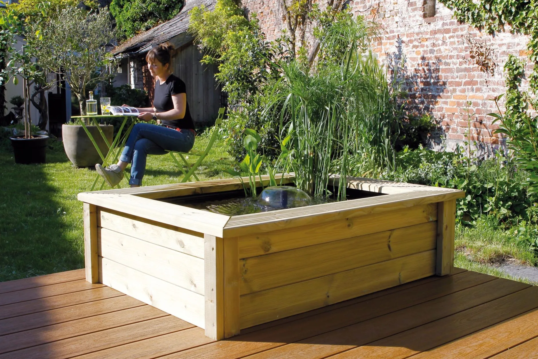 Vijverombouw Quadro Wood I voor Victoria Quadro 5|ohgreen Discount