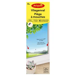 Vliegenval - raamsticker 4 stuks|ohgreen Sale