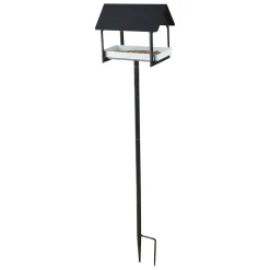 Voedertafel op pin antractiet/wit|ohgreen