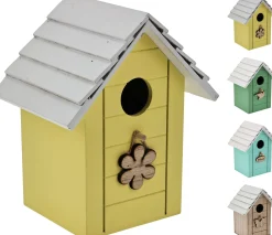Vogelhuisje 14x17cm 4ass kleur|ohgreen Outlet
