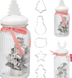 Voorraadpot met uitsteekvormpjes|ohgreen Outlet