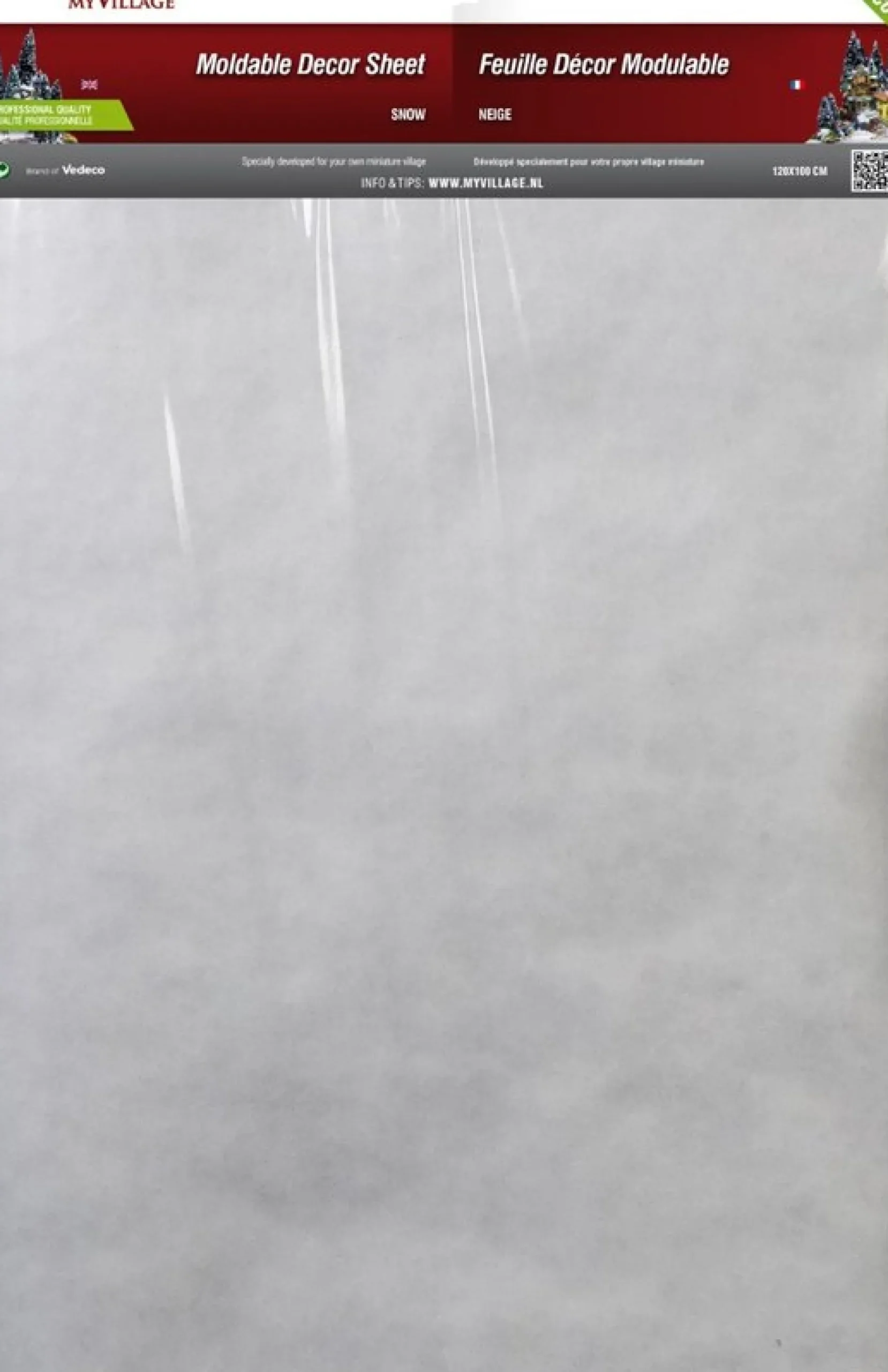 Vormbare sheet sneeuw 100x60cm|ohgreen Discount